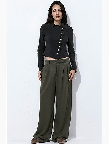 Chemise cache-cœur boutonnée hiccup