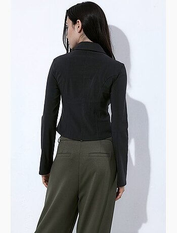 Chemise cache-cœur boutonnée hiccup