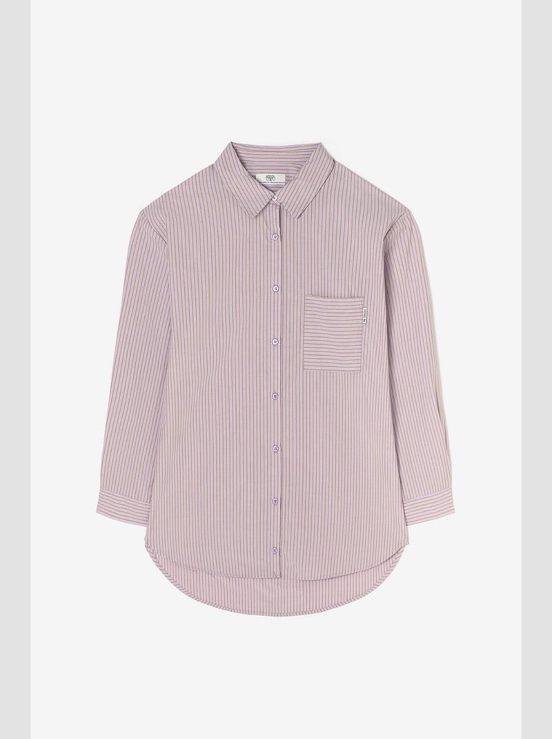 Chemise CALIAGI 'Le Temps Des Cerises' Violet - Kiabi