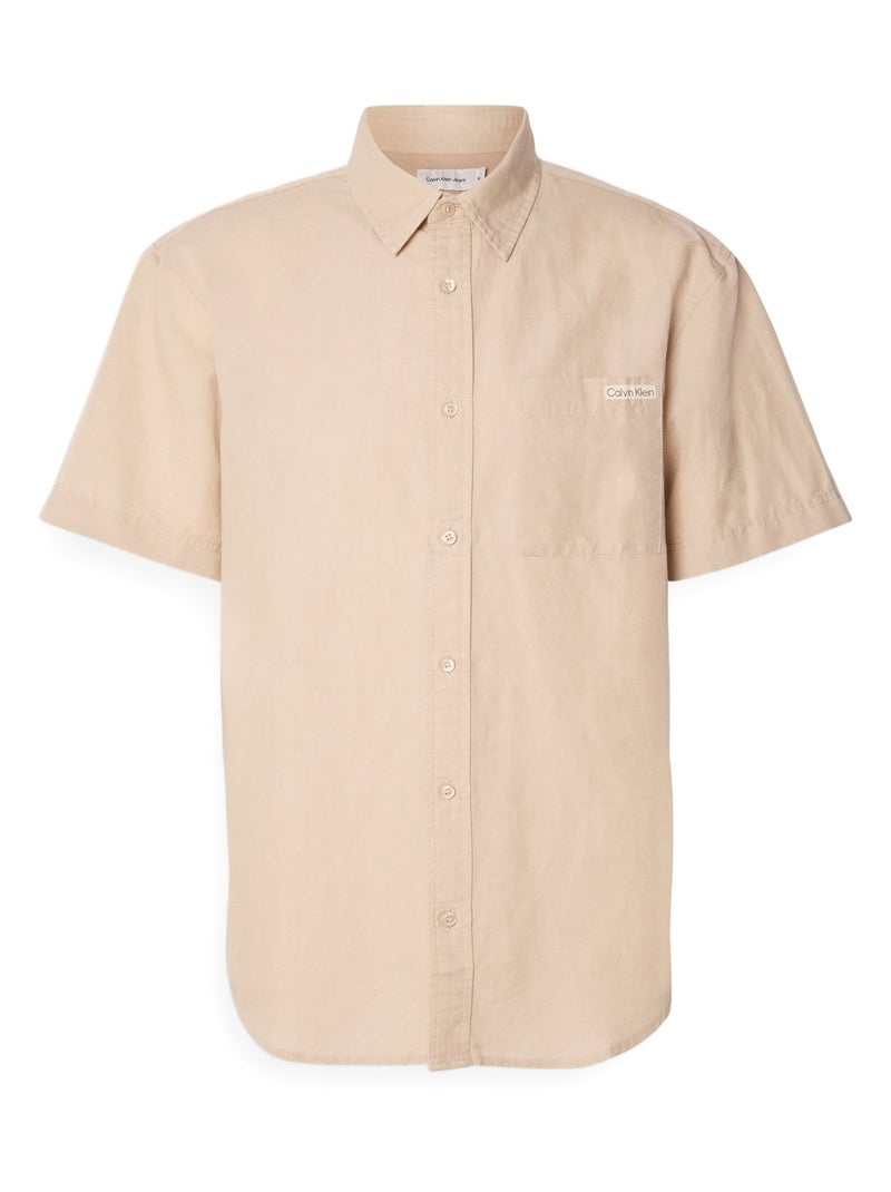 Chemise Calvin Klein sportswear Beige - Kiabi