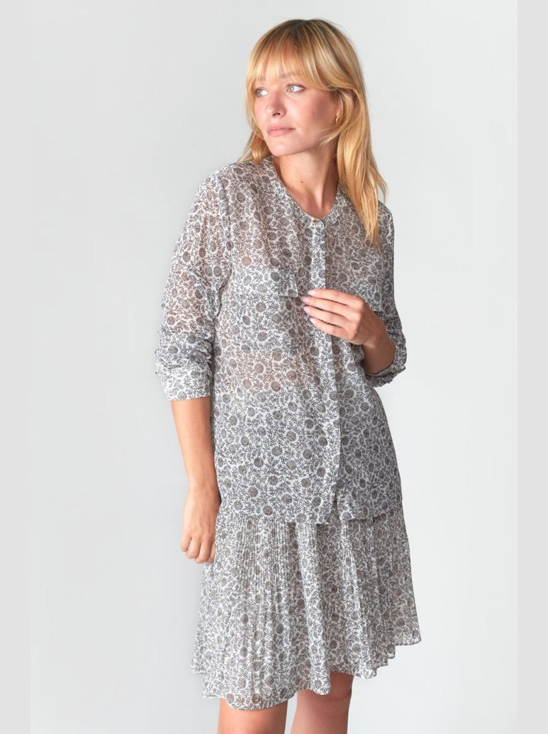 Chemise CARDINA 'Le Temps Des Cerises' Blanc - Kiabi
