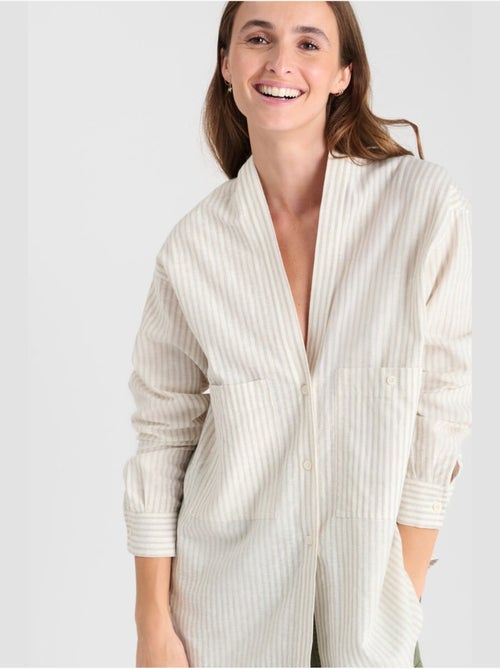 Chemise carmen 'le temps des cerises' - Kiabi Chemise carmen 'le temps des cerises' - Kiabi