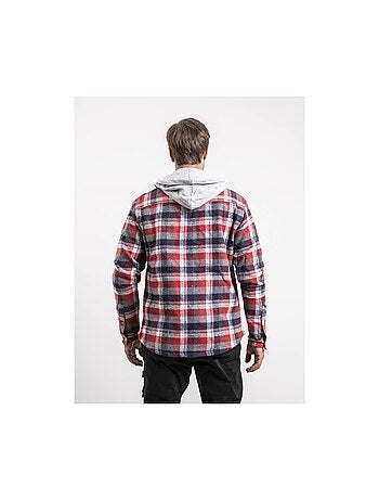 Chemise carreaux avec capuche tarzac