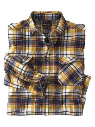 Chemise Carreaux Flanelle Ranch  - Atlas For Men