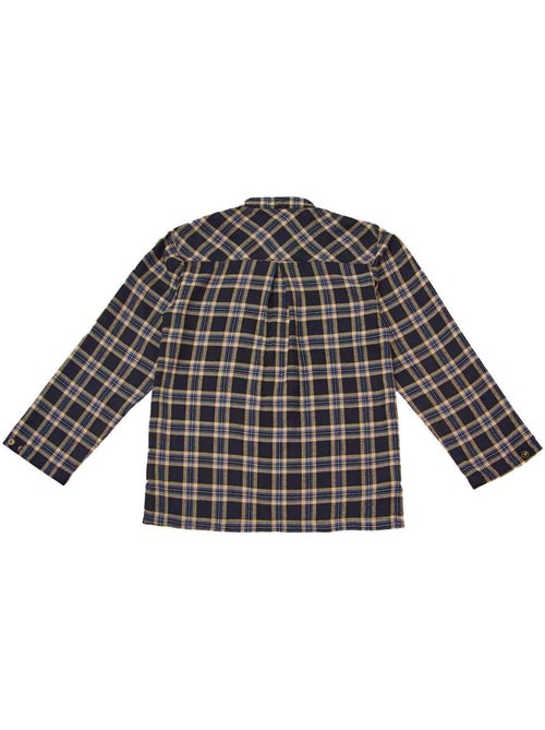 Chemise Carreaux Tartan    et   Col Mao  RIMBAUD - La Faute à Voltaire - Kiabi