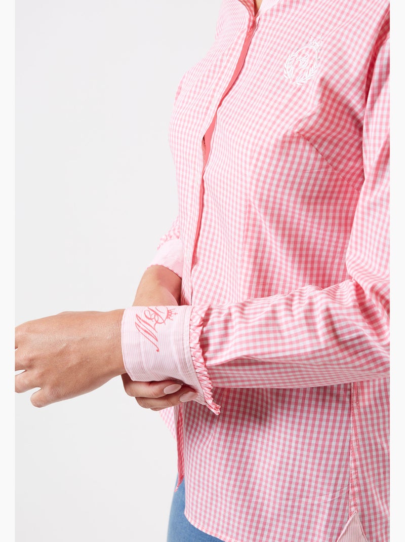 CHEMISE CASUAL BRIGITTE Rose - Kiabi