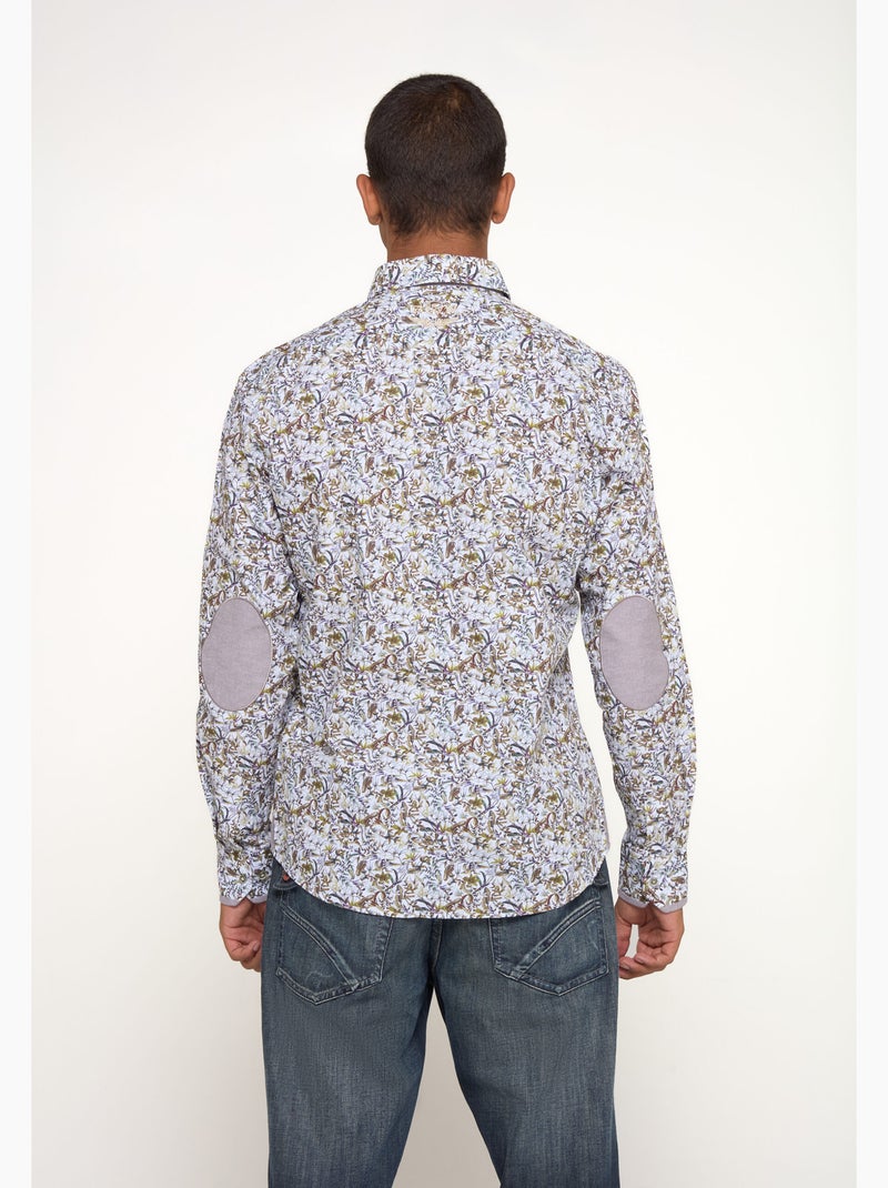 CHEMISE CASUAL MOUNTAIN LEAF Blanc - Kiabi