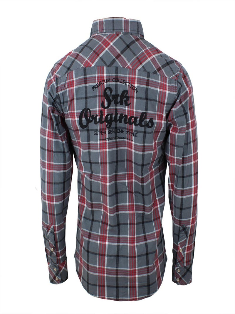 Chemise   CEFIR - SRK Gris - Kiabi
