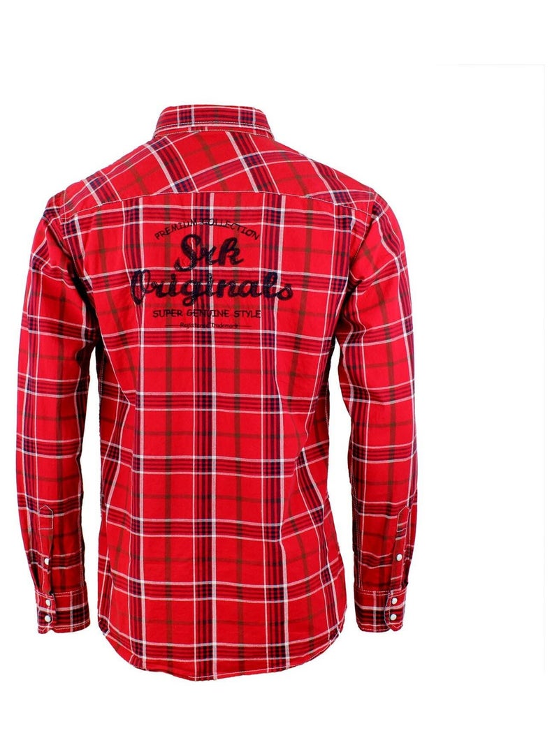 Chemise   CEFIR - SRK Rouge - Kiabi