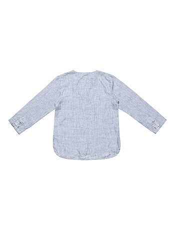 Chemise Cérémonie Été à Fines Rayures ROBINSON - La Faute à Voltaire