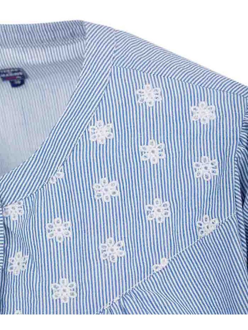 Chemise Columbia Femme Super Tamiami – Manches Longues, Bleu à Carreaux – Taille M