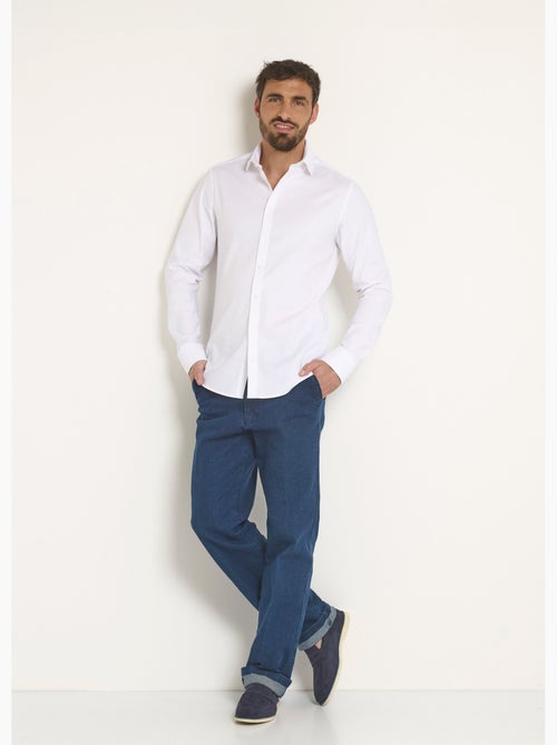 Chemise chic en stretch coupe ajustée - Afibel - Kiabi