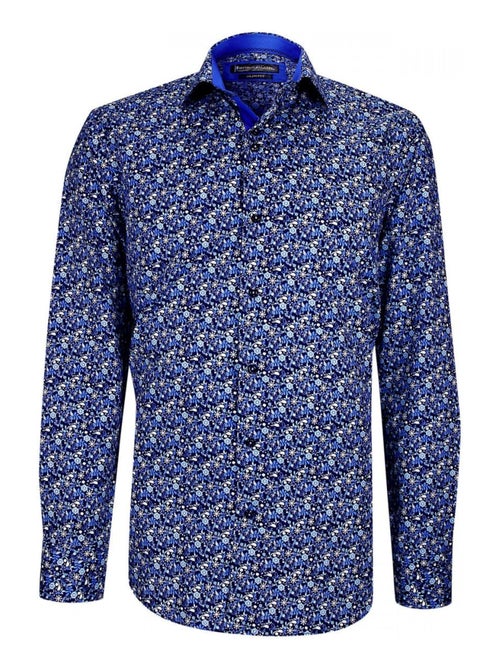 Chemise cintrée tissu imprimé FIORA - Kiabi