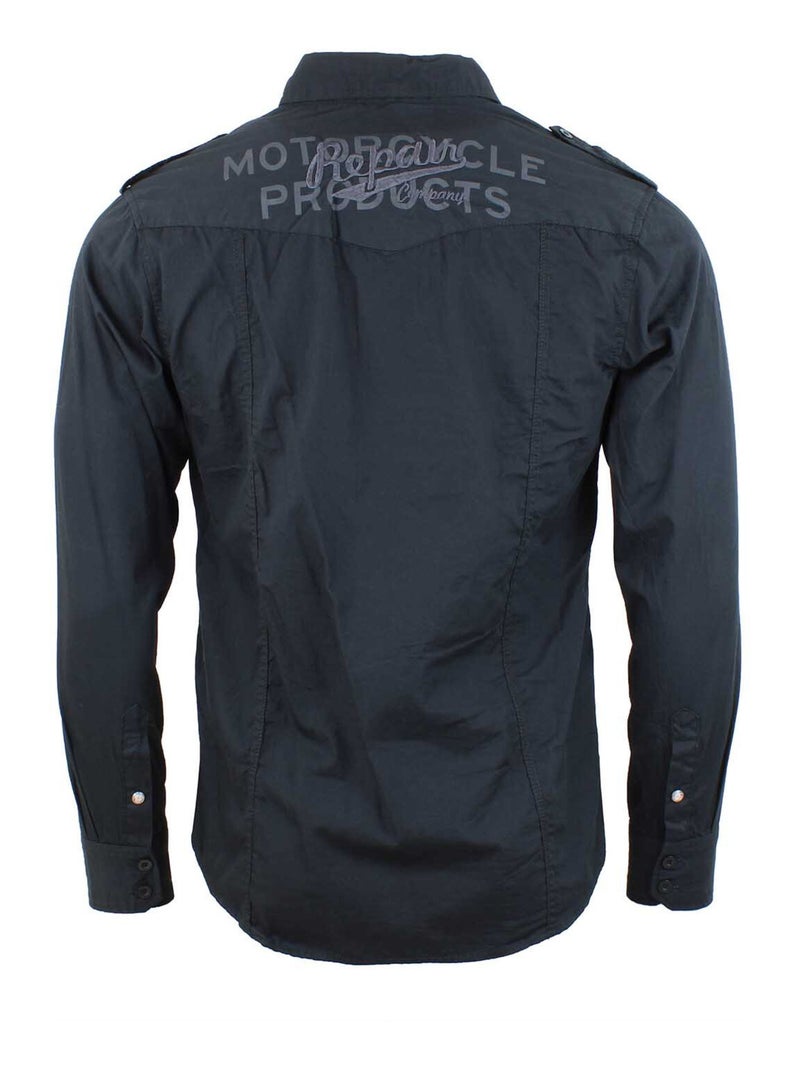 Chemise   CIRACE - SRK Noir Noir - Kiabi