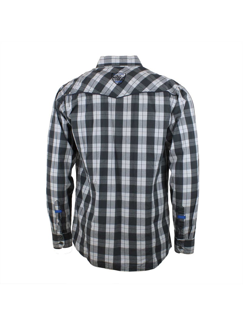 Chemise   CIRCUS - SRK gris anthracite - Kiabi