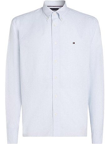 Chemise Clair Homme Tommy Hilfiger Flex