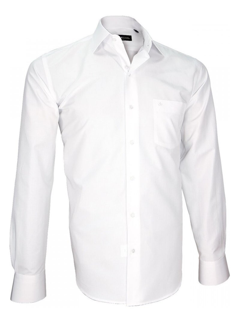 Chemise classique BIANCO Blanc Blanc - Kiabi