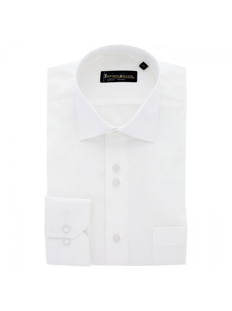 Chemise classique business AMOS Blanc - Kiabi
