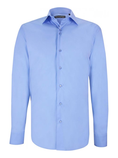 Chemise classique coupe droite CLAMICA - Kiabi