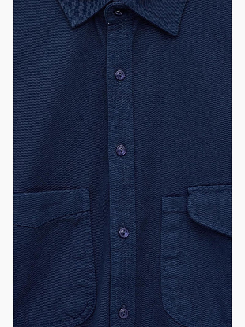 Chemise classique giesto Bleu marine - Kiabi