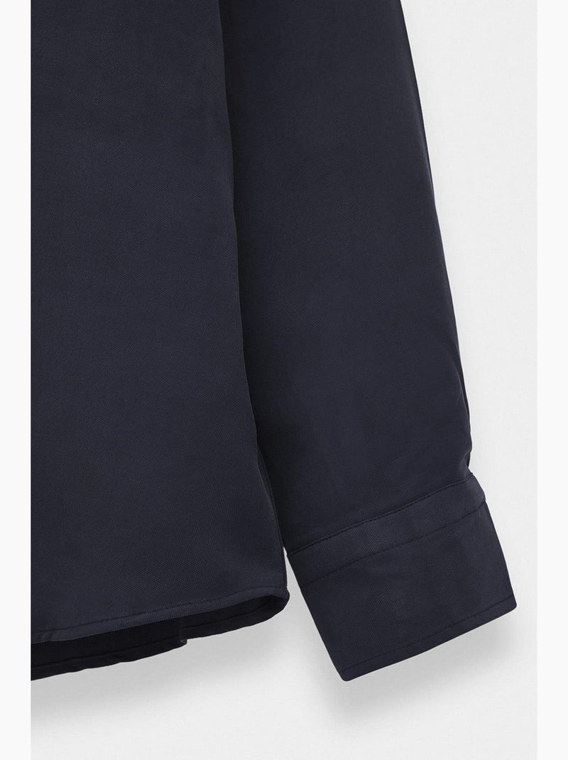 Chemise classique giesto Bleu marine - Kiabi
