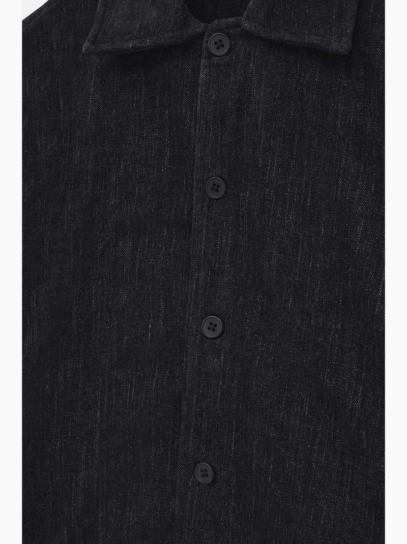 Chemise classique giesto Noir - Kiabi