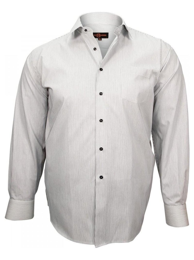 Chemise classique JOHN Blanc - Kiabi