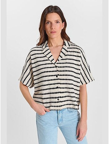Chemise CLEO 'Le Temps Des Cerises'