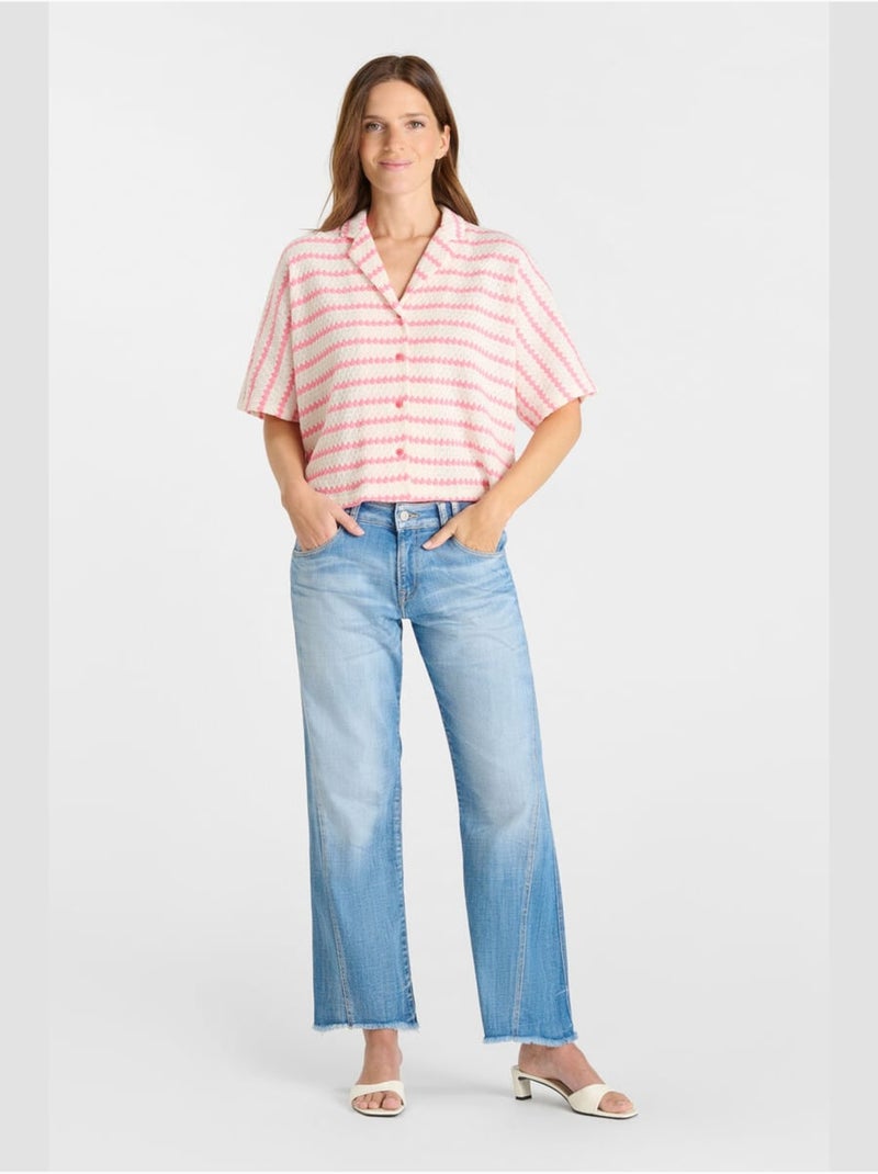 Chemise CLEO 'Le Temps Des Cerises' Blanc - Kiabi
