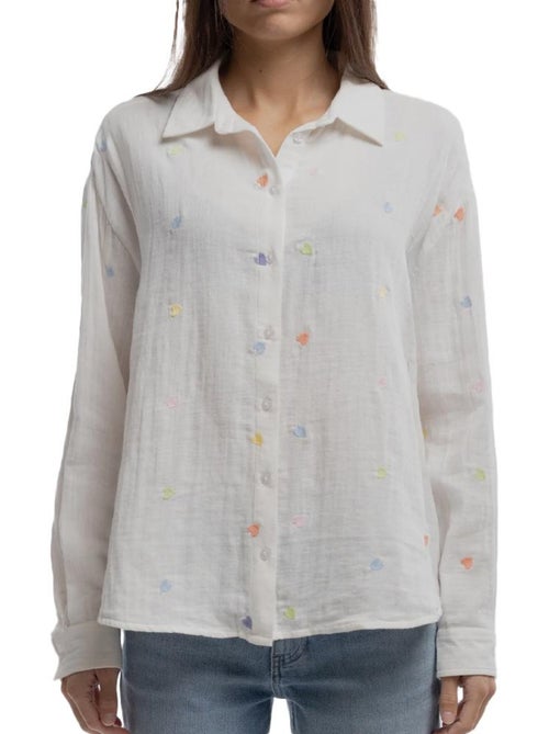 Chemise Coeur Femme Teddy Smith - Kiabi Chemise Coeur Femme Teddy Smith - Kiabi