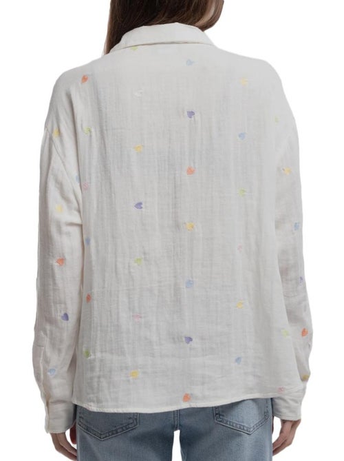 Chemise Coeur Femme Teddy Smith - Kiabi Chemise Coeur Femme Teddy Smith - Kiabi