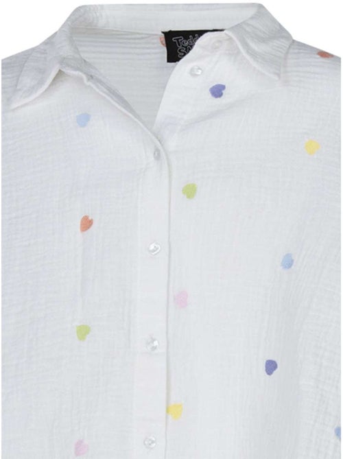 Chemise Coeur Femme Teddy Smith - Kiabi Chemise Coeur Femme Teddy Smith - Kiabi
