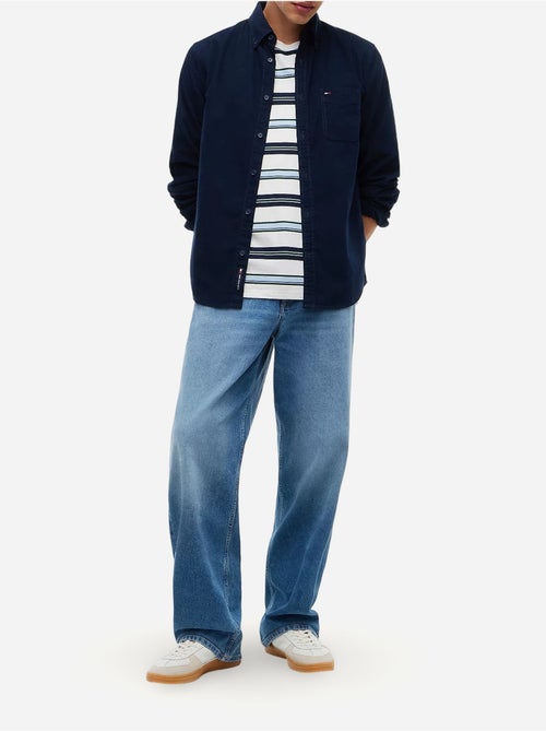 Chemise col boutonné - tommy jeans - Kiabi
