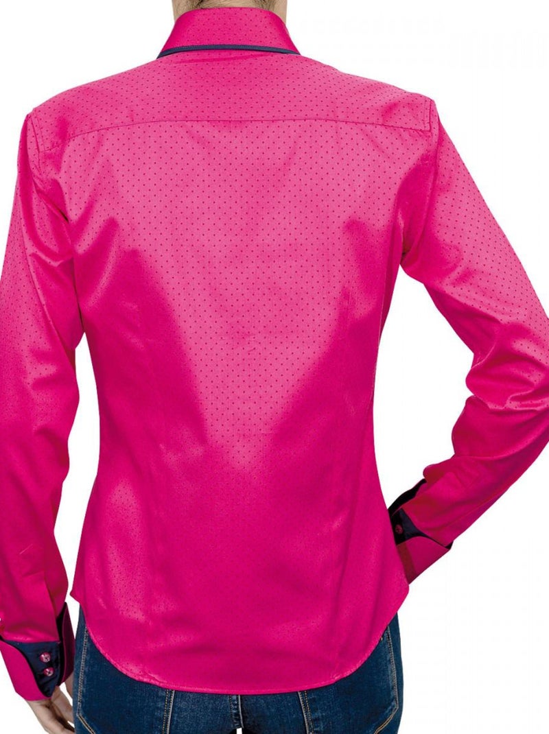 Chemise col claudine DIXY Rose - Kiabi