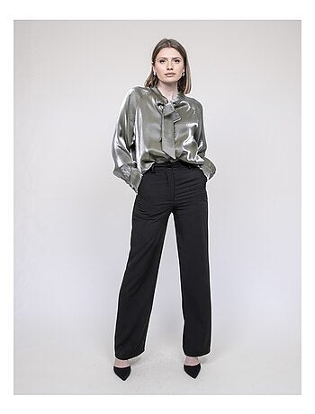 Chemise col lavallière ORNELLA