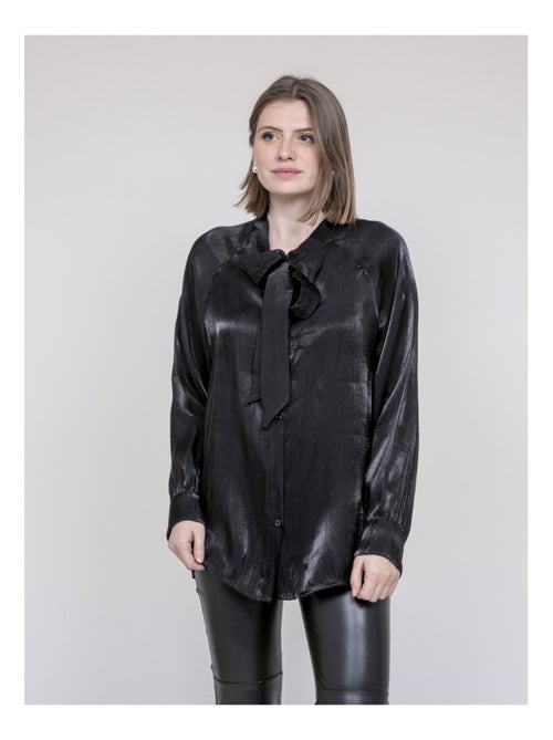 Chemise col lavallière ORNELLA - Kiabi