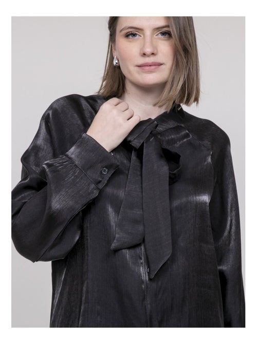 Chemise col lavallière ORNELLA - Kiabi