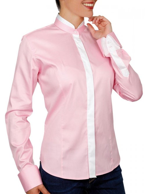 Chemise col mao BECKY - Kiabi