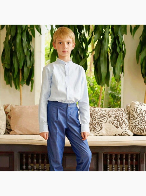 Chemise Col Mao      Cérémonie  RIMBAUD - La Faute à Voltaire - Kiabi