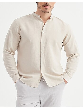 Chemise Col Mao Kebello