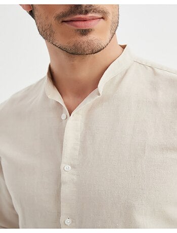 Chemise Col Mao Kebello