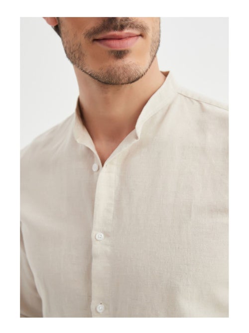 Chemise Col Mao Kebello - Kiabi