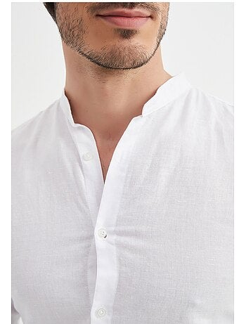 Chemise Col Mao Kebello