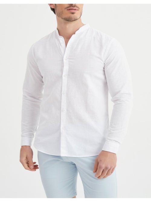 Chemise Col Mao Kebello - Kiabi