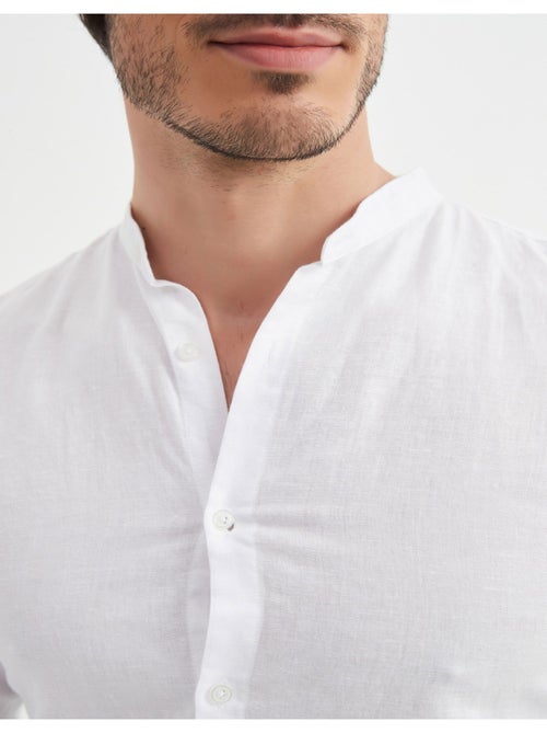 Chemise Col Mao Kebello - Kiabi