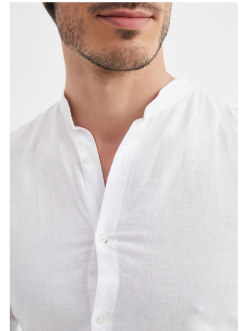 Chemise Col Mao Kebello - Kiabi