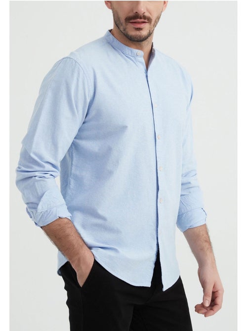 Chemise Col Mao Kebello - Kiabi