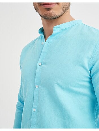 Chemise Col Mao Kebello