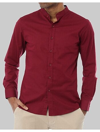 Chemise Col Mao Kebello