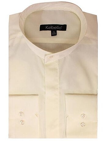 Chemise col mao Kebello